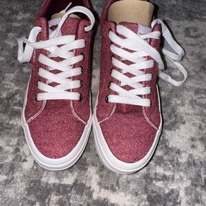 Rocket Dog Red and White Sneakers Casual Canvas